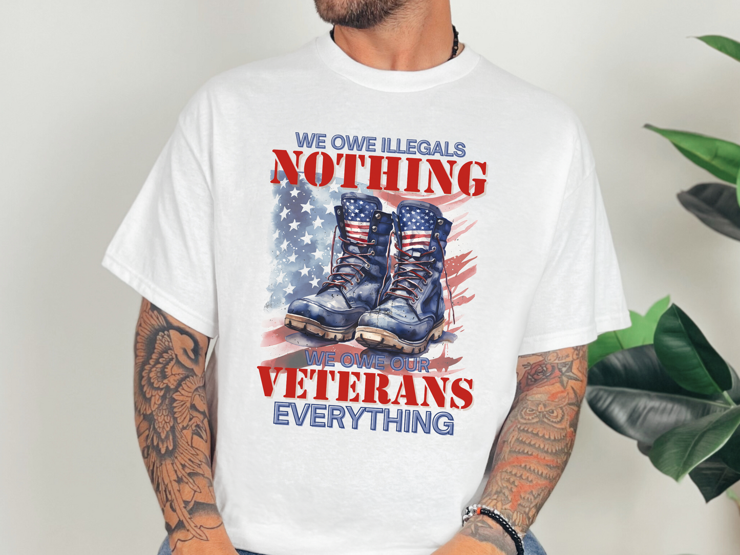 We Owe Veterans Everything Tee