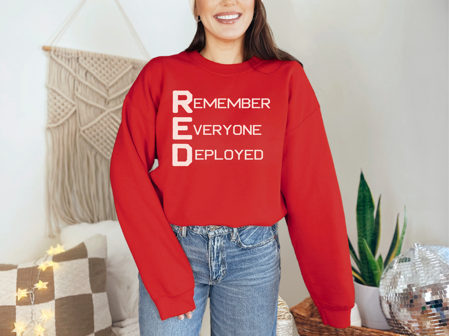 RED Friday Sweatshirt
