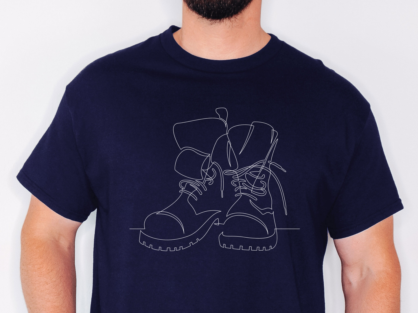 Minimalist Combat Boots Shirt