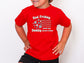 Red Friday Military Deployment Shirt – Until My Daddy Comes Home