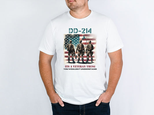 DD-214 It’s a Veteran Thing Shirt