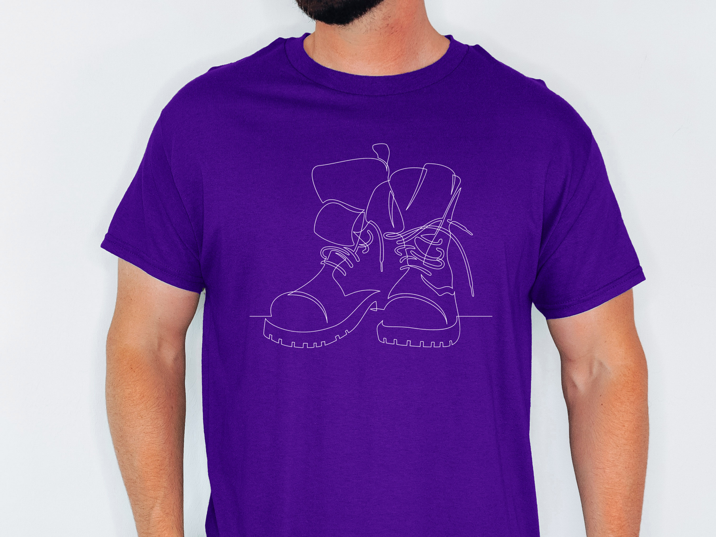 Minimalist Combat Boots Shirt