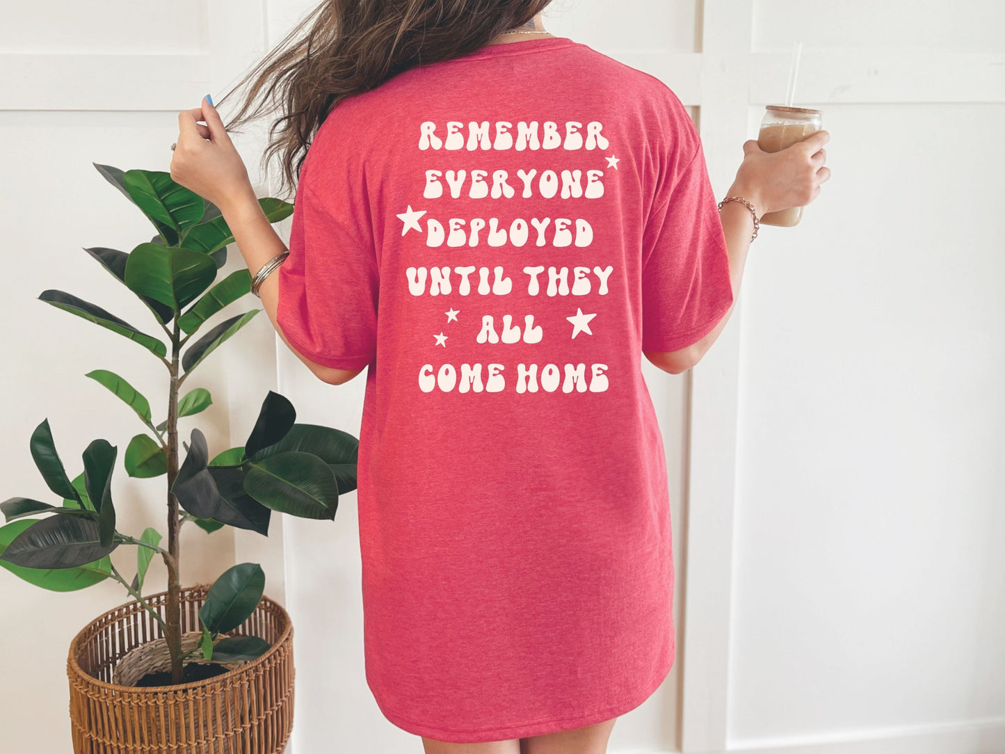 Retro Remember Everyone Deployed – Until They All Come Home Shirt