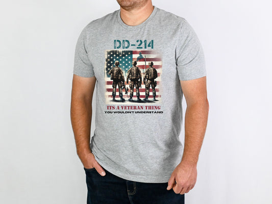 DD-214 It’s a Veteran Thing Shirt