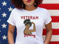 Veteran Strong – Military Woman Power Tee
