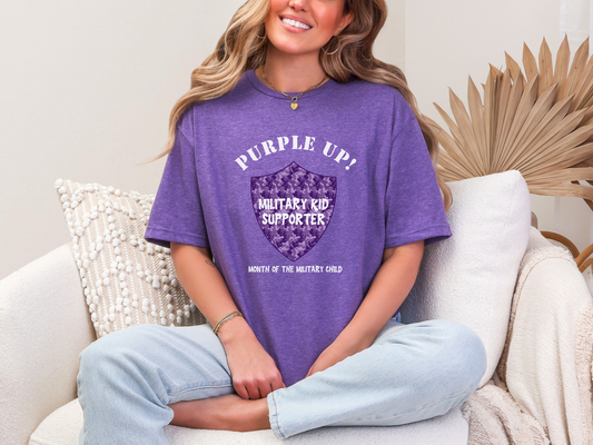 Purple Shield Tee