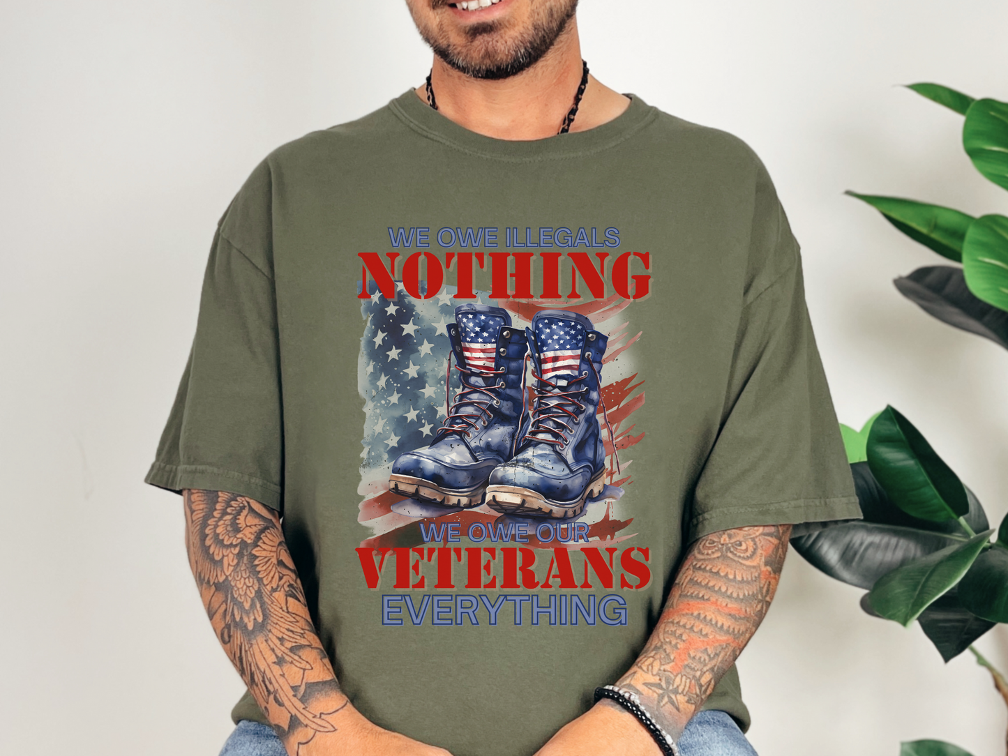 We Owe Veterans Everything Tee