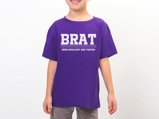 Military Brat Shirt - Born Resilient and Tough