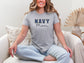 Varsity Navy Mom Shirt