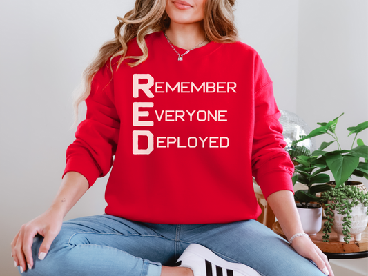 RED Friday Sweatshirt