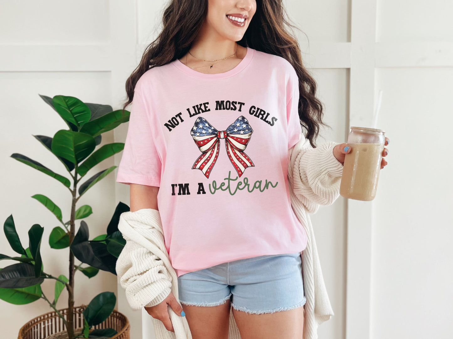 Not Like Most Girls Veteran Shirt