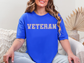 Floral University Veteran Tee