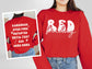 Retro Red Friday Sweatshirt – Remember Everyone Deployed