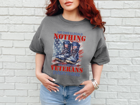 We Owe Veterans Everything Tee
