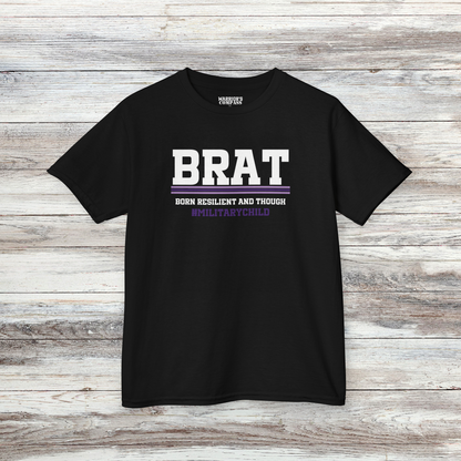 Military Brat Shirt - Born Resilient and Tough