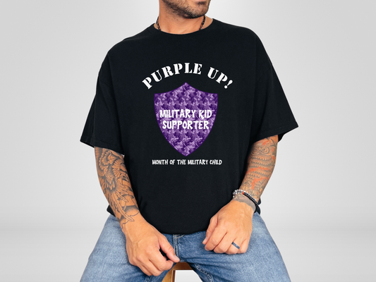 Purple Shield Tee
