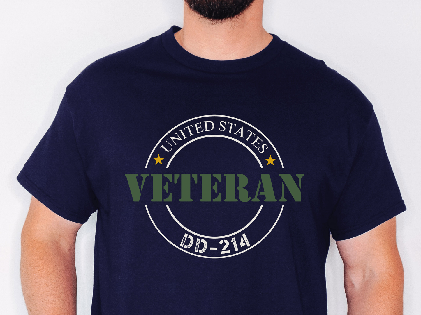 United States Veteran DD-214 Pride Tee